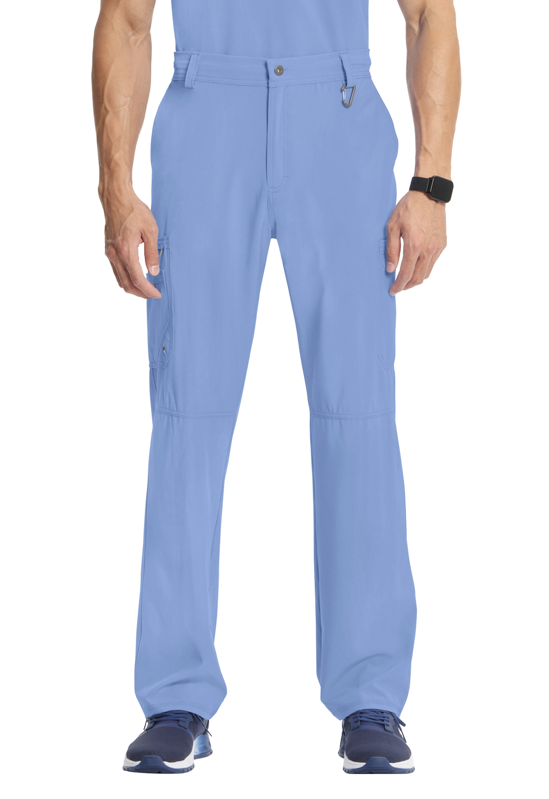 Calças médicas de homem com botão antimicrobianas CK200A