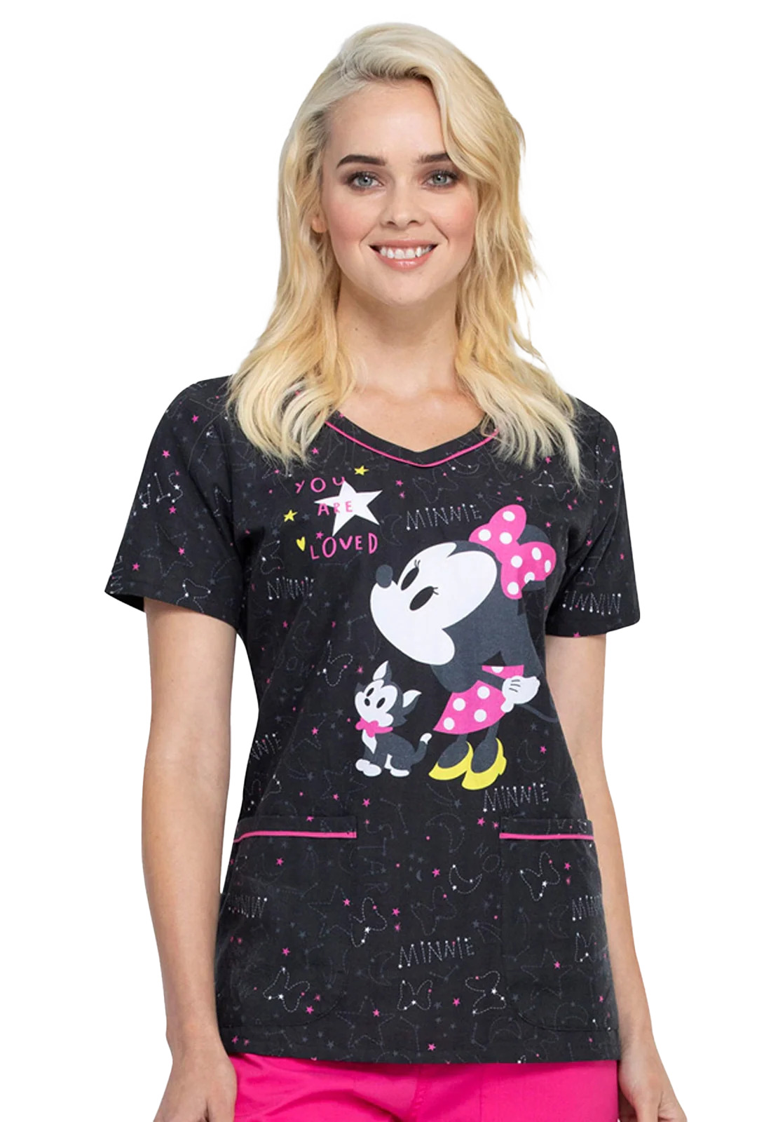Top printed women's Minnie Mouse Disney TF634