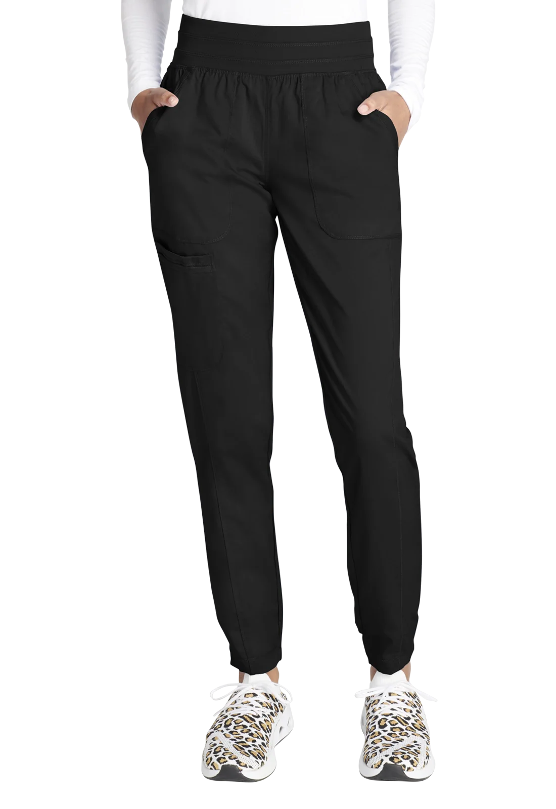 Calças médicas Cherokee Revolution de senhora estilo jogger WW011