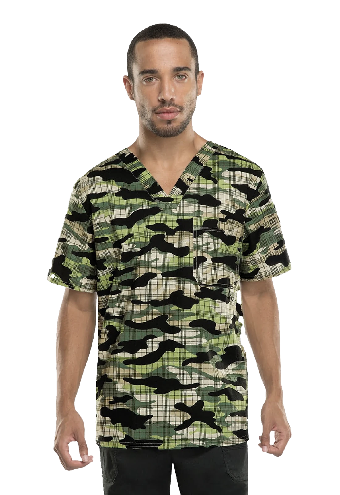 Top printed men's stretch 81720 