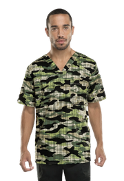 Túnica estampada de homem elástica 81720
