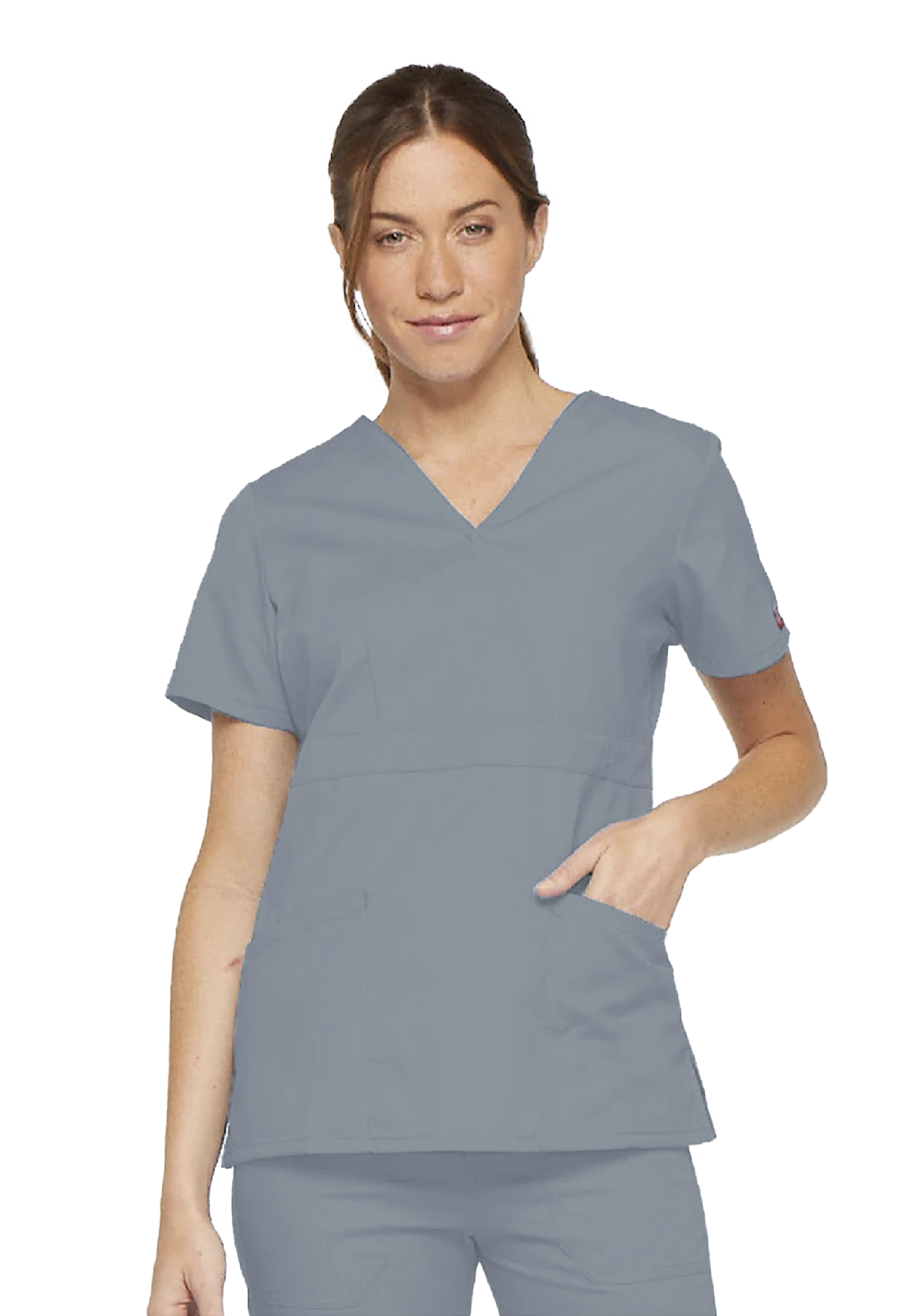 Top women's crossover scrub top - Eds Signature 86806 