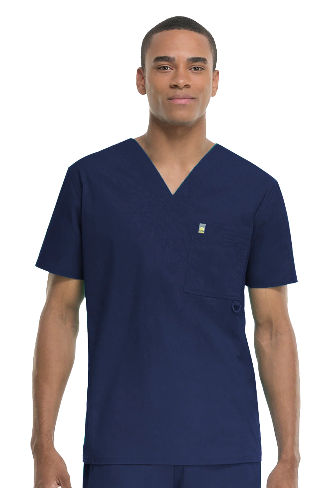 Top unisex sanitary scrub, fluid-resistant and antimicrobial. 16600AB 