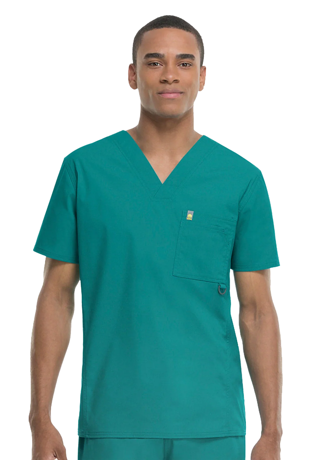 Top unisex sanitary scrub, fluid-resistant and antimicrobial. 16600AB 