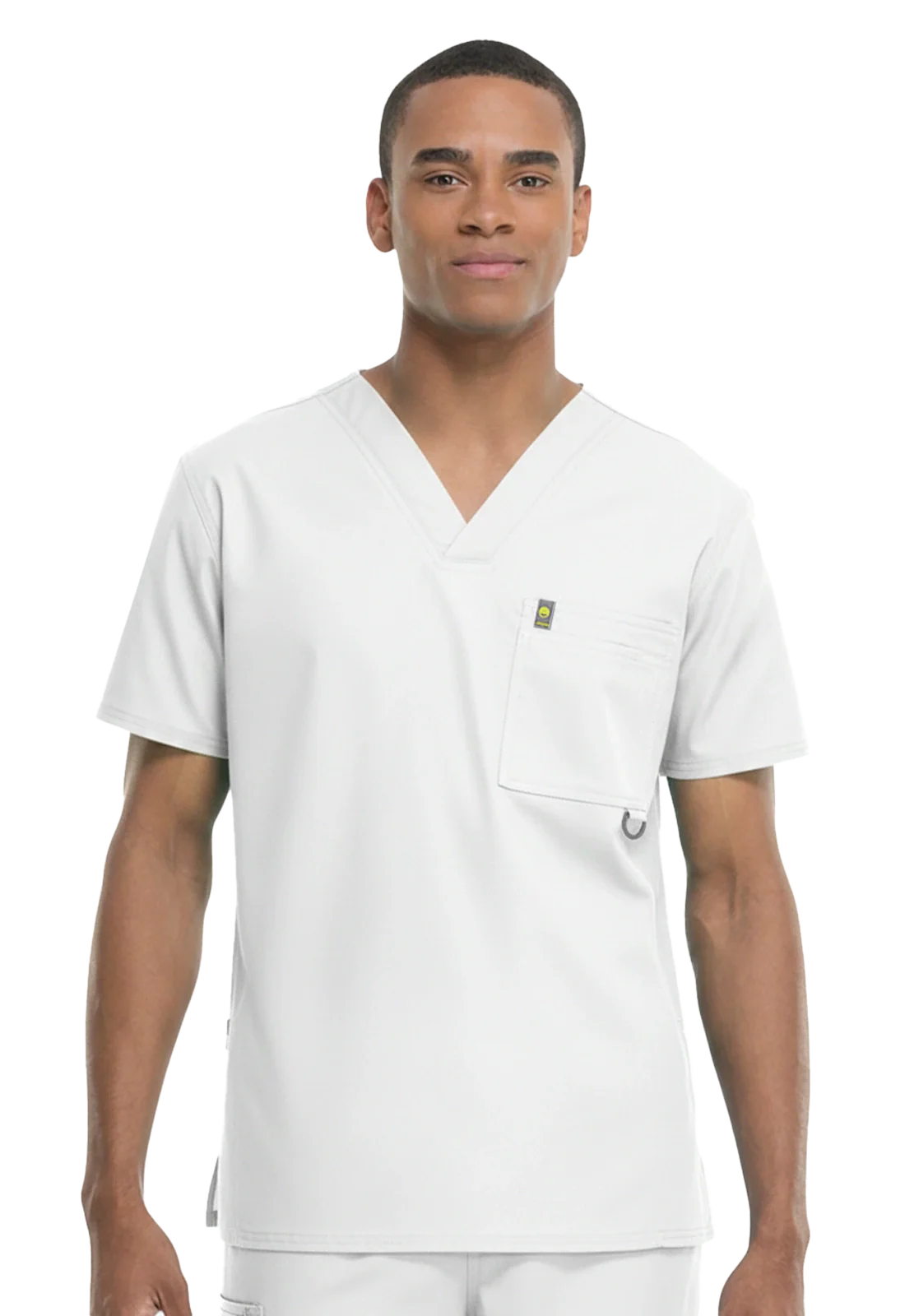 Top unisex sanitary scrub, fluid-resistant and antimicrobial. 16600AB 