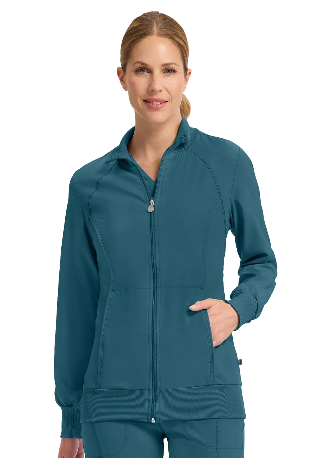 Chaqueta sanitaria mujer entallada antimicrobiana 2391A