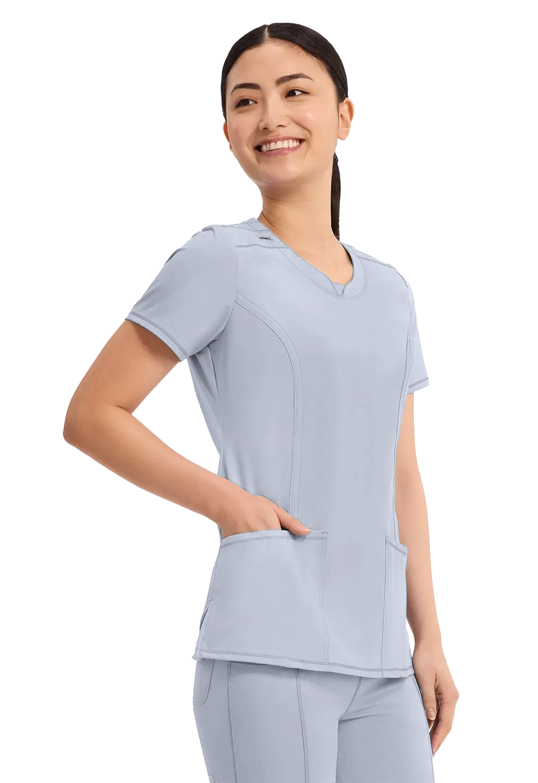 Casaca sanitaria mujer Infinity tejido antimicrobiano 2624A