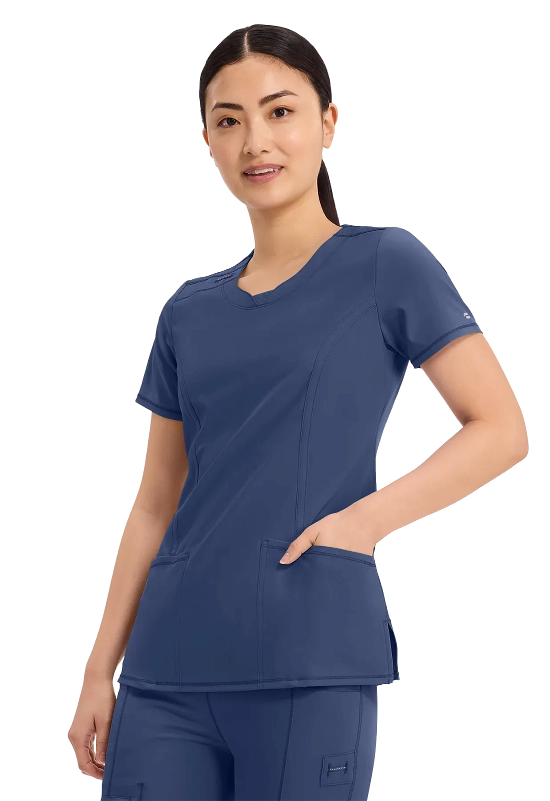 Casaca sanitaria mujer Infinity tejido antimicrobiano 2624A