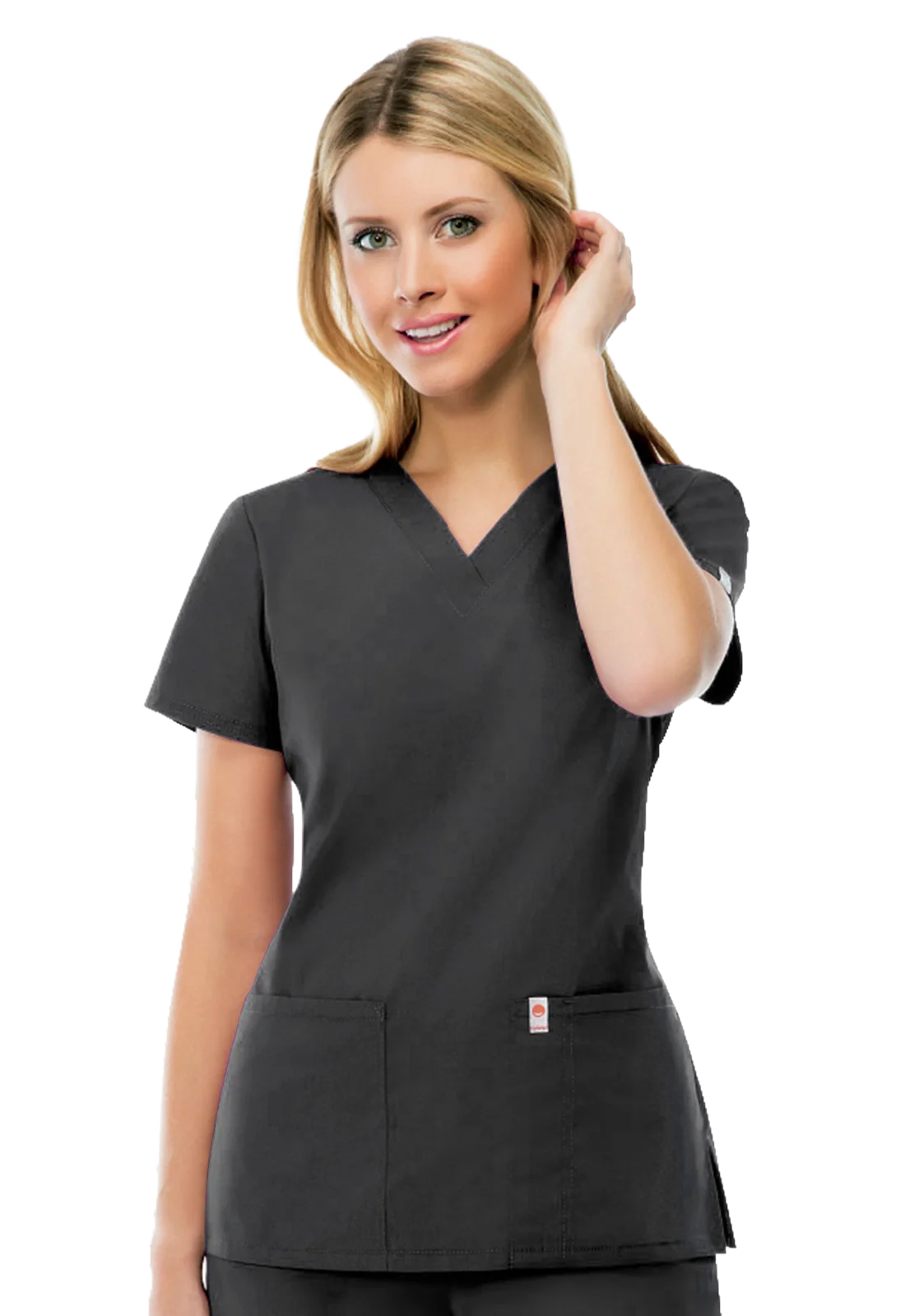 Casaca sanitaria mujer antifluido y antimicrobiano 46607AB