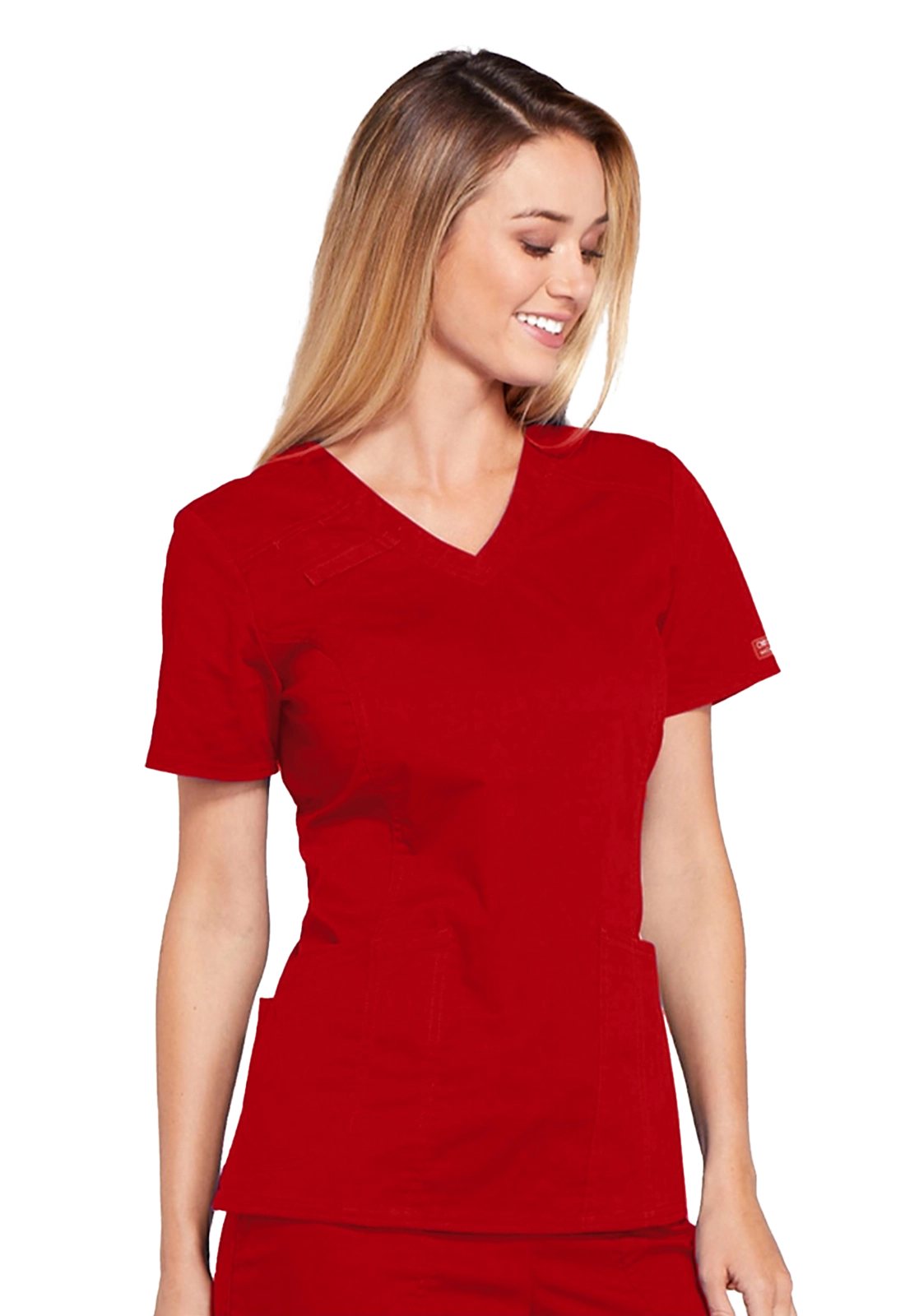 Casaca sanitaria mujer entallada y elástica 4710