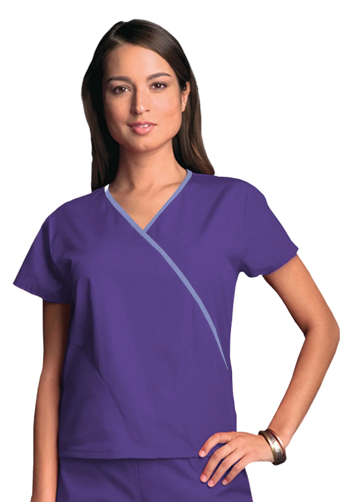 Casaca sanitaria mujer Cherokee Originals con vivo de contraste 4800