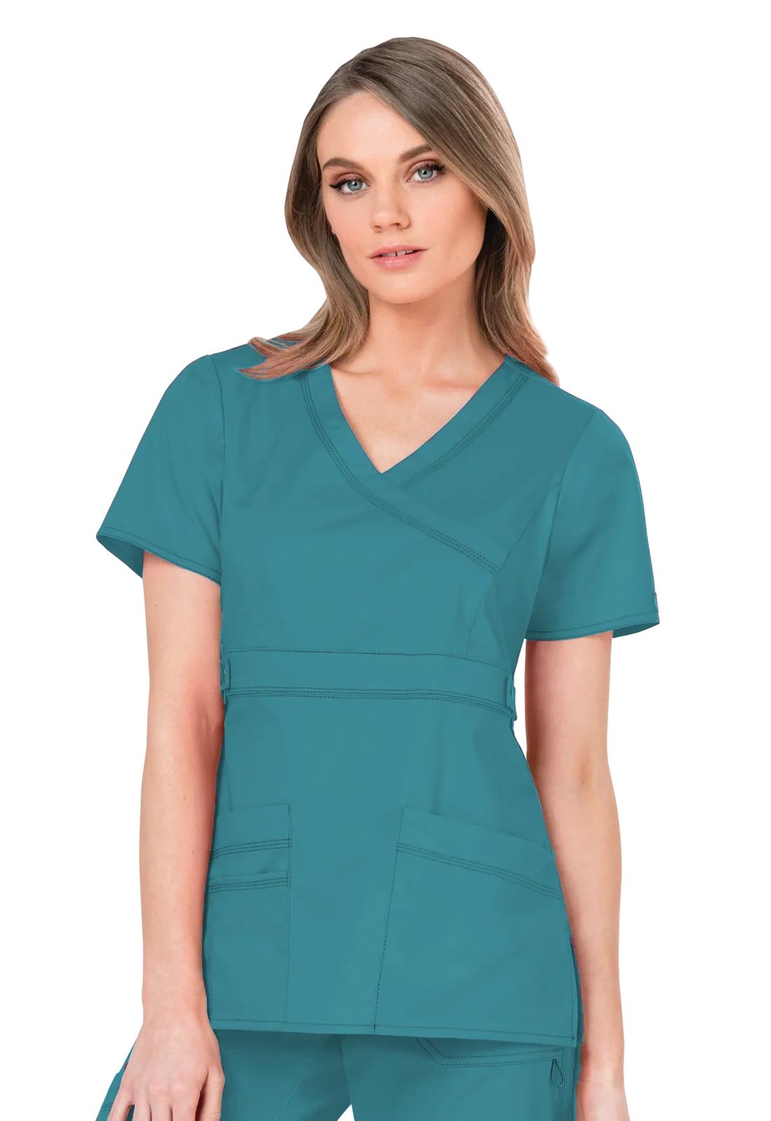 Top women's scrub top V-neck - Gen Flex 817355 