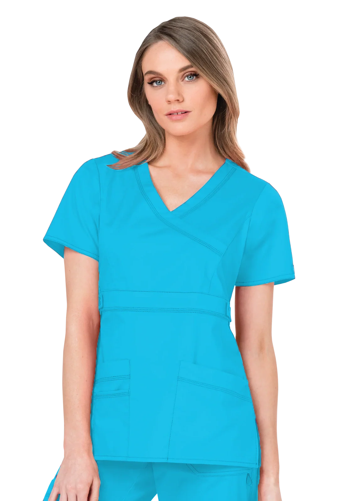 Top women's scrub top V-neck - Gen Flex 817355 