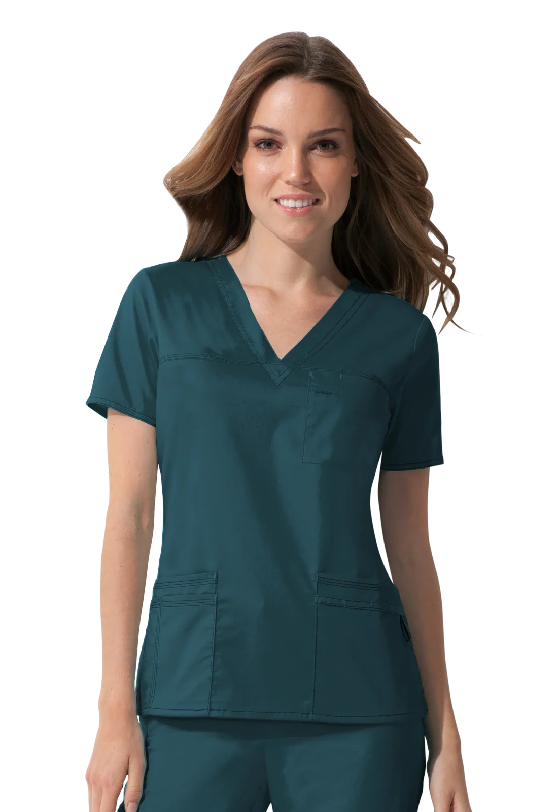 Top women's V-neck scrub top - Gen Flex 817455 