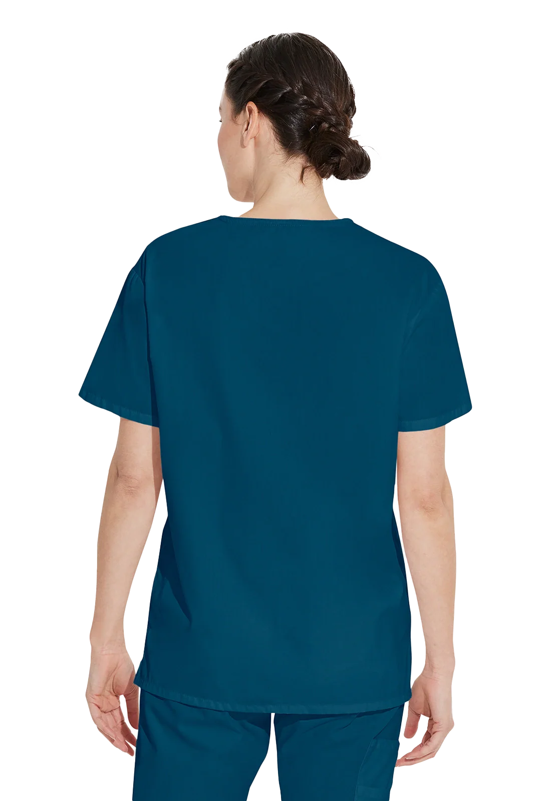 Top men's V-neck scrub top - Eds Signature 83706 