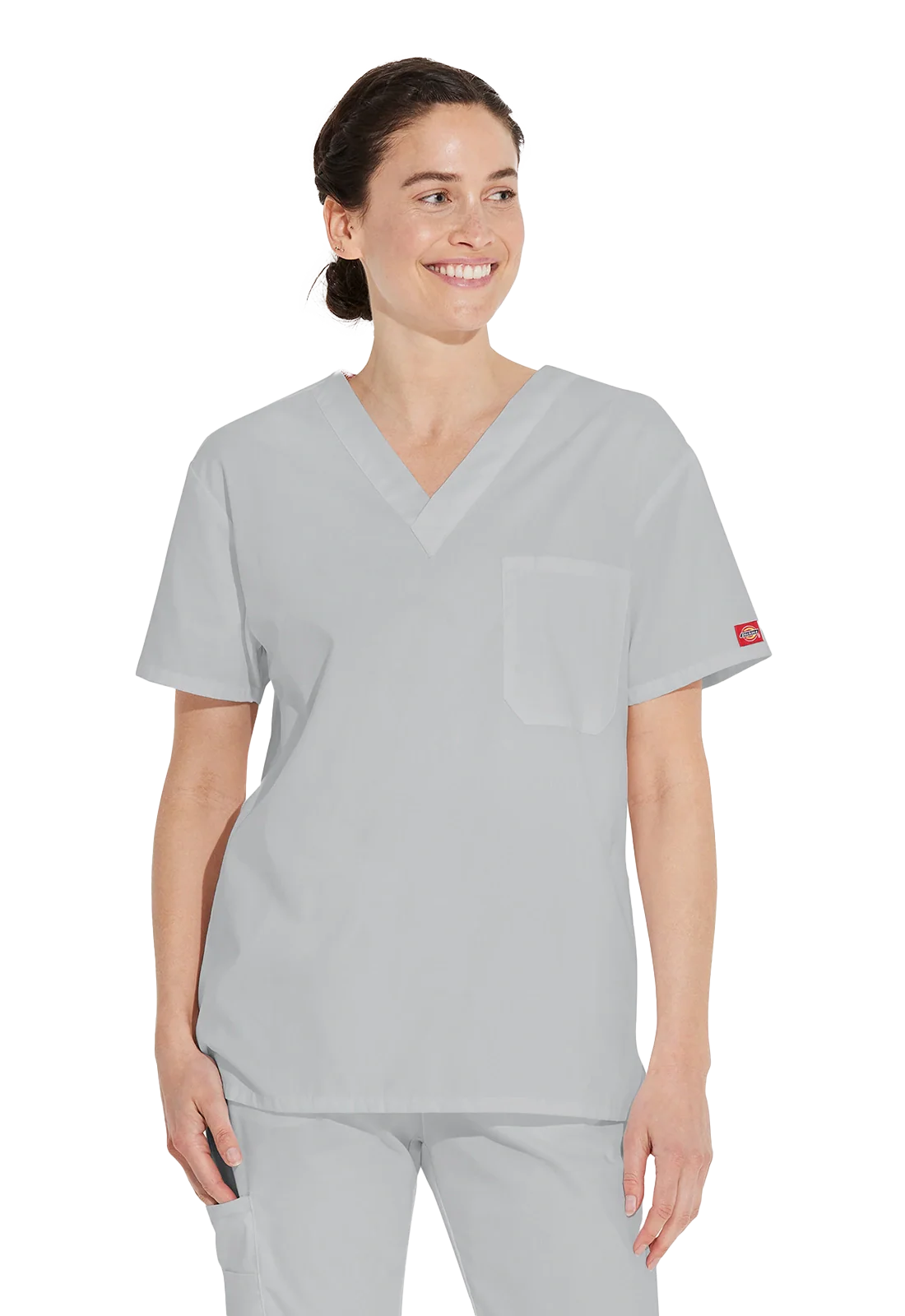 Top men's V-neck scrub top - Eds Signature 83706 