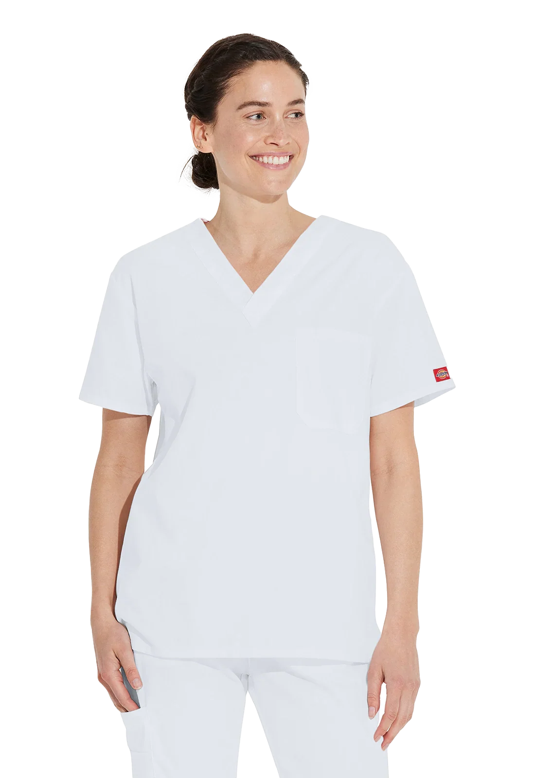 Top men's V-neck scrub top - Eds Signature 83706 