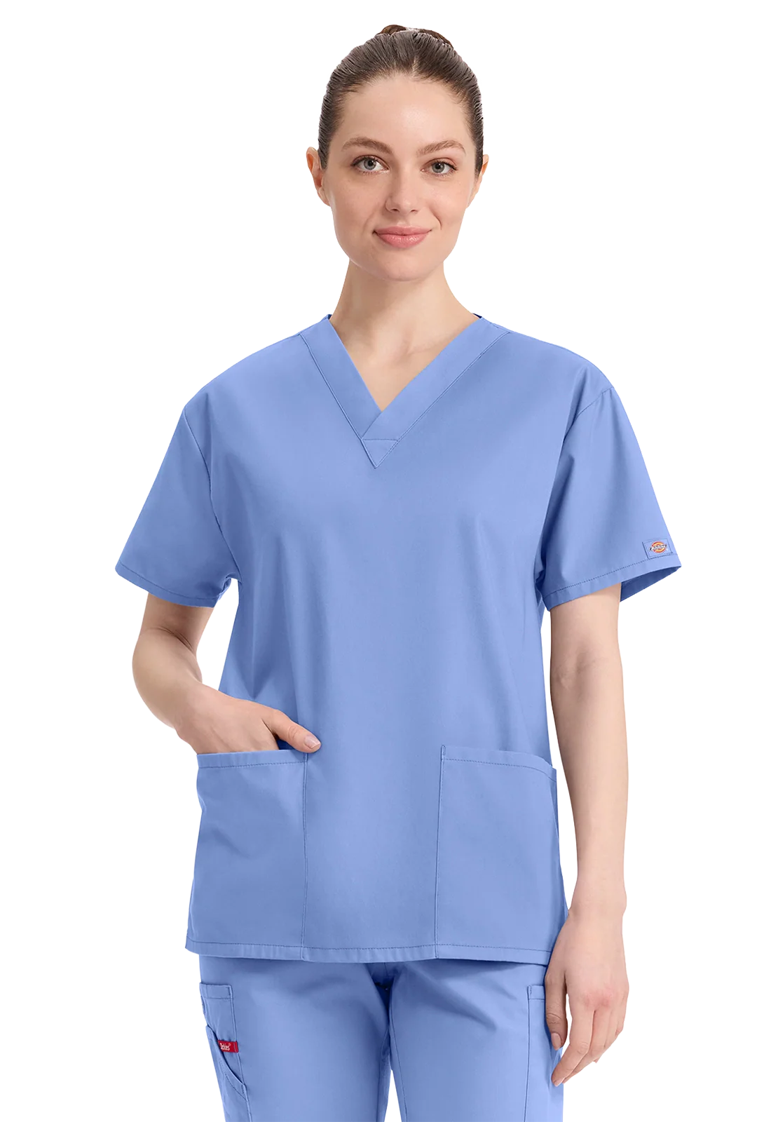 Top women's V-neck scrub top - Eds Signature 86706 