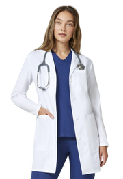 Classic fitted women's medical coat CK452 