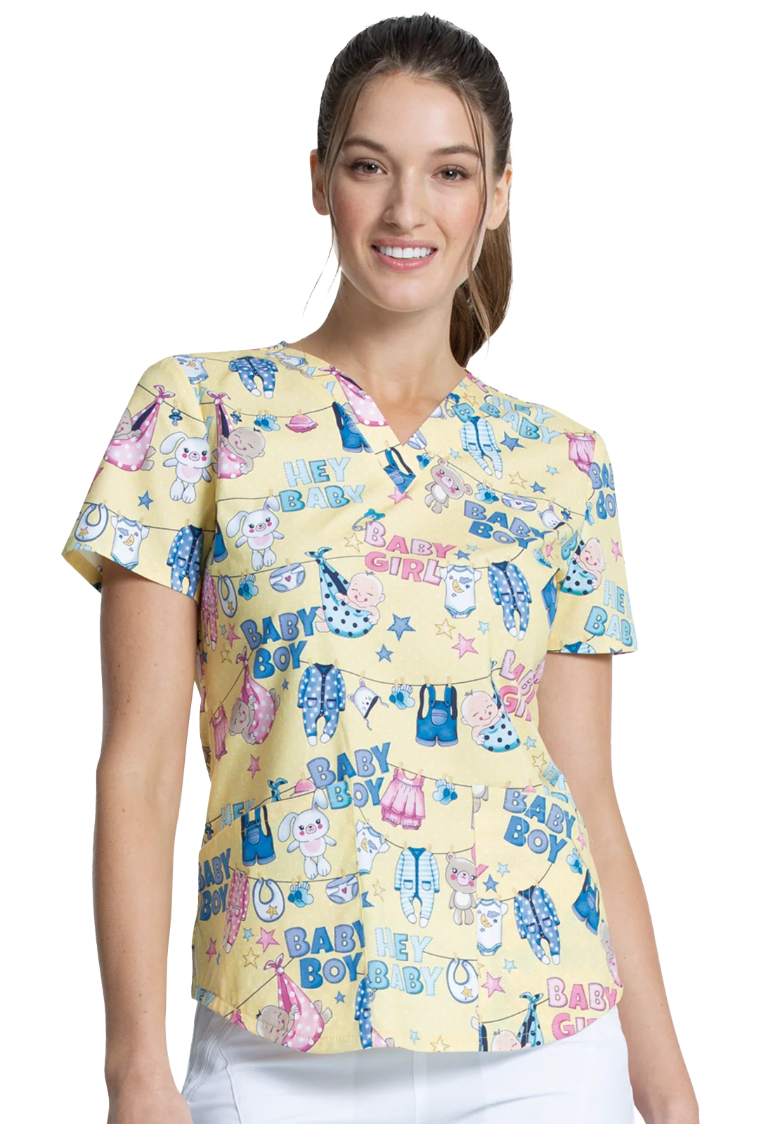 Casaco estampado mulher cintado Baby CK652 