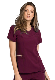 Túnica médica de senhora cintada decote princesa CK695