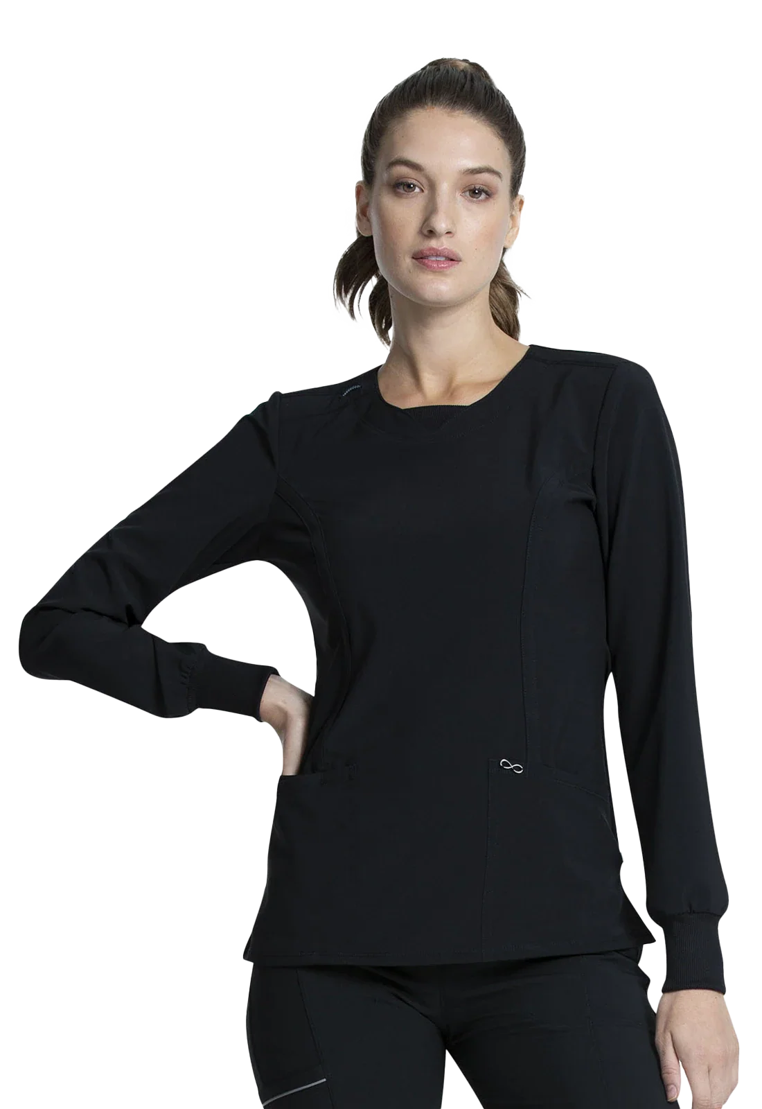 Casaca sanitaria mujer Infinity tejido antimicrobiano CK781A