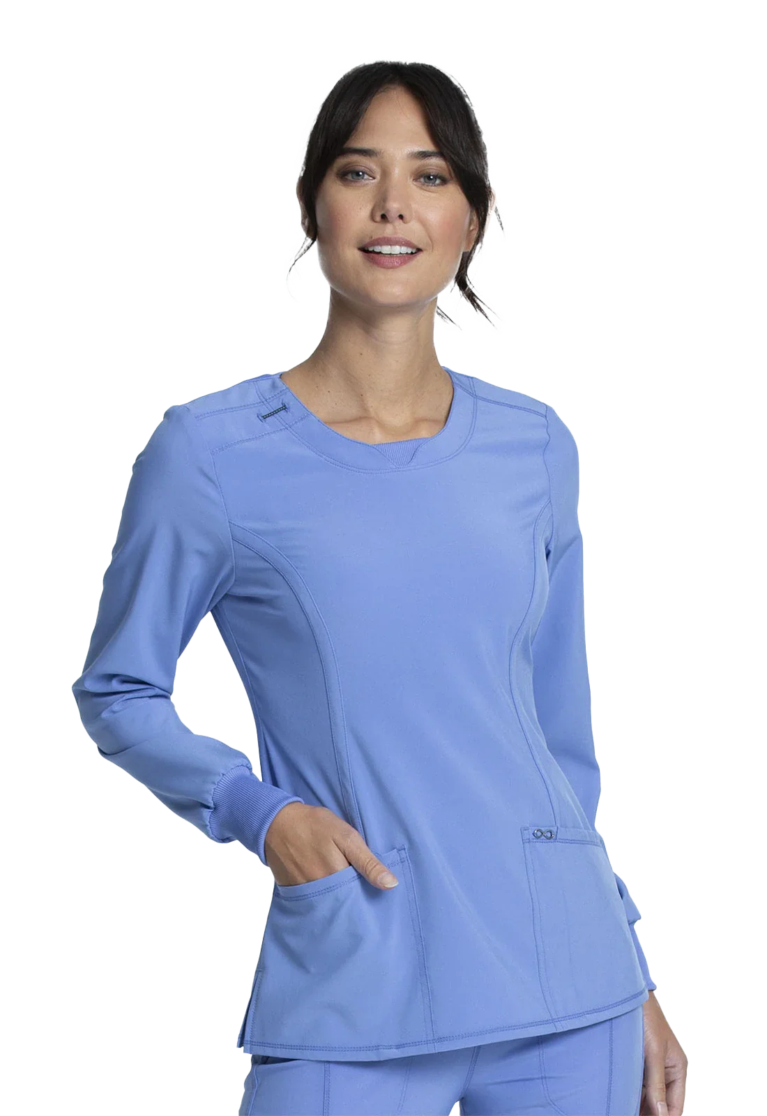 Casaca sanitaria mujer Infinity tejido antimicrobiano CK781A