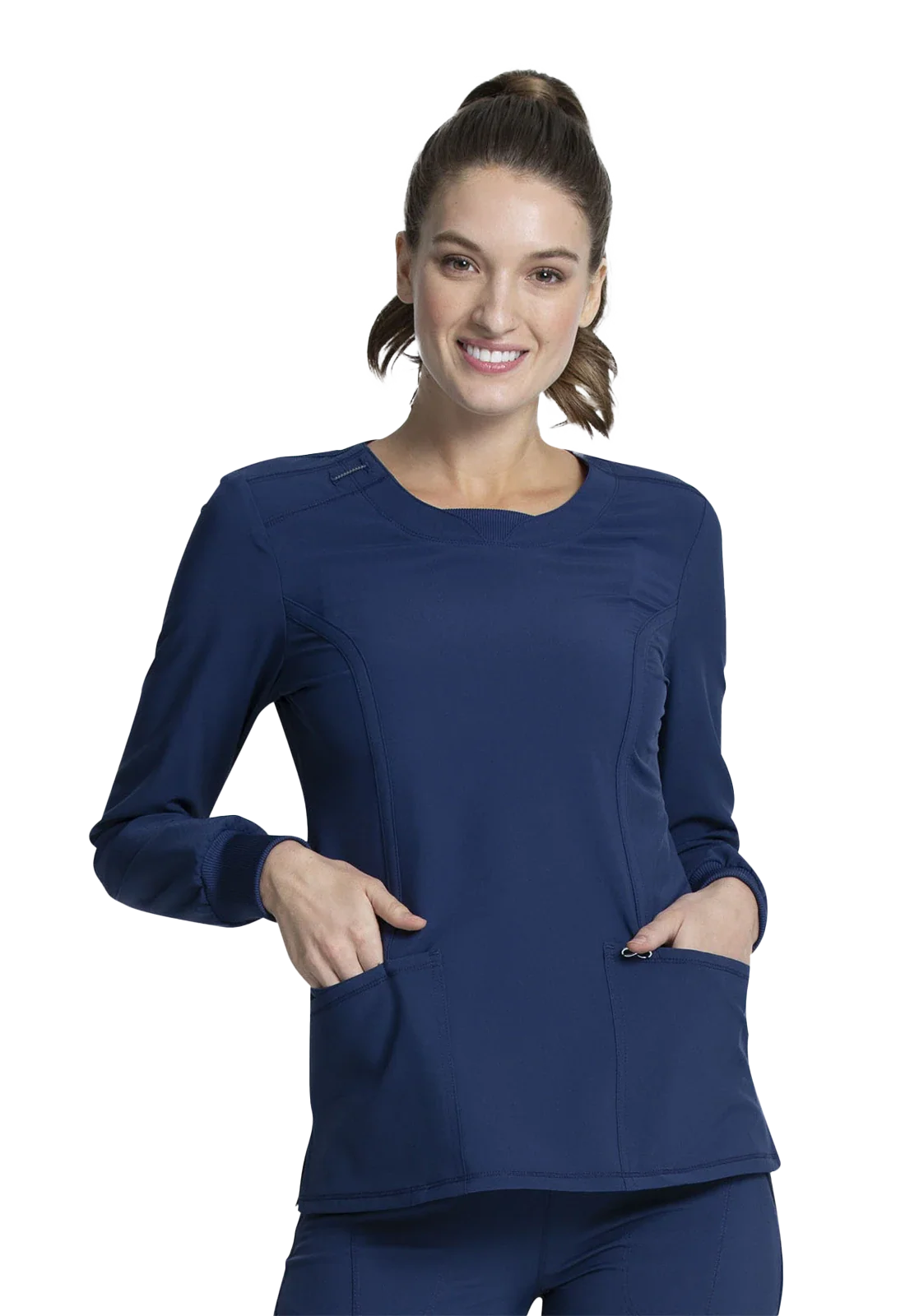 Casaca sanitaria mujer Infinity tejido antimicrobiano CK781A