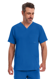 Top unisex scrub top Healing Hands Works HHE2590 