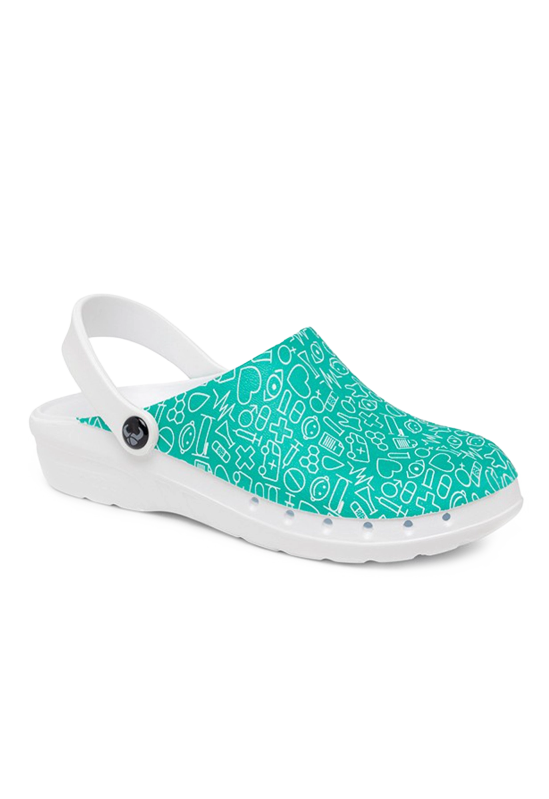 Calzado sanitario Oden Fusion estampado ultra liviano, cómodo, seguro y resistente