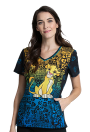 Casaca estampada mujer Rey León Disney TF743