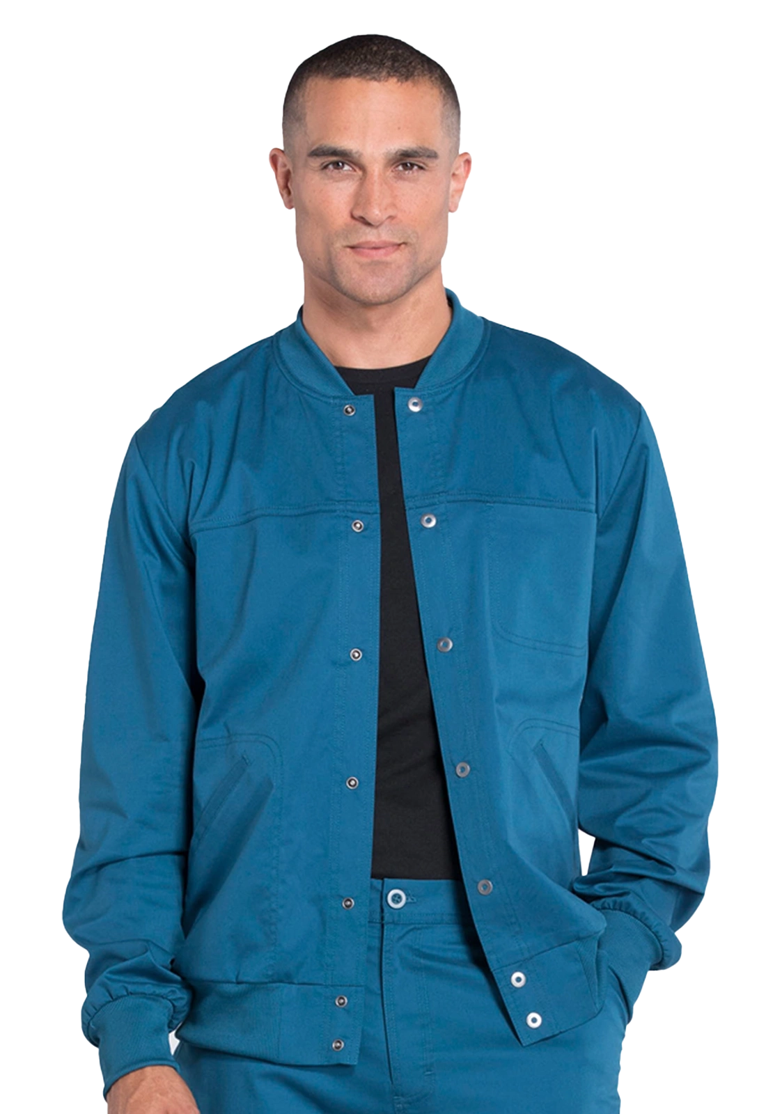 Chaqueta masculina Cherokee Core Stretch con broches WW330