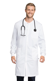 Bata sanitaria unisex antifluido y antimicroniano WW350AB