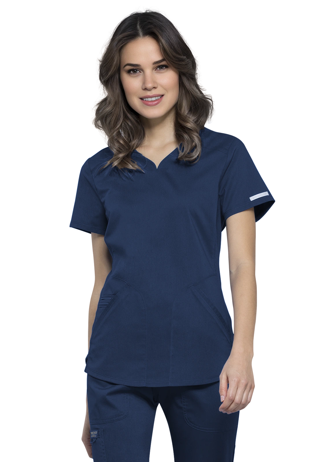 Casaca sanitaria Cherokee Revolution entallada ultra suave WW601