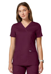 Casaca sanitaria mujer Cherokee Revolution cruzada ultra suave WW610