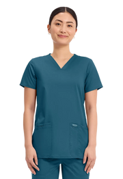 Top ultra-soft fitted scrub top Cherokee Revolution WW620 