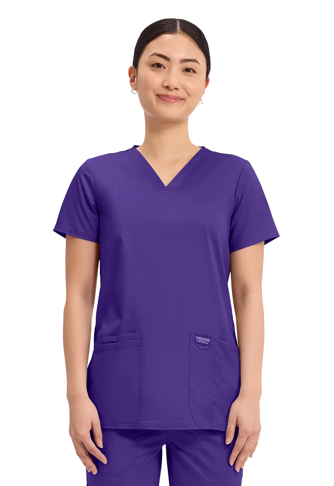 Casaca sanitaria Cherokee Revolution entallada ultra suave WW620