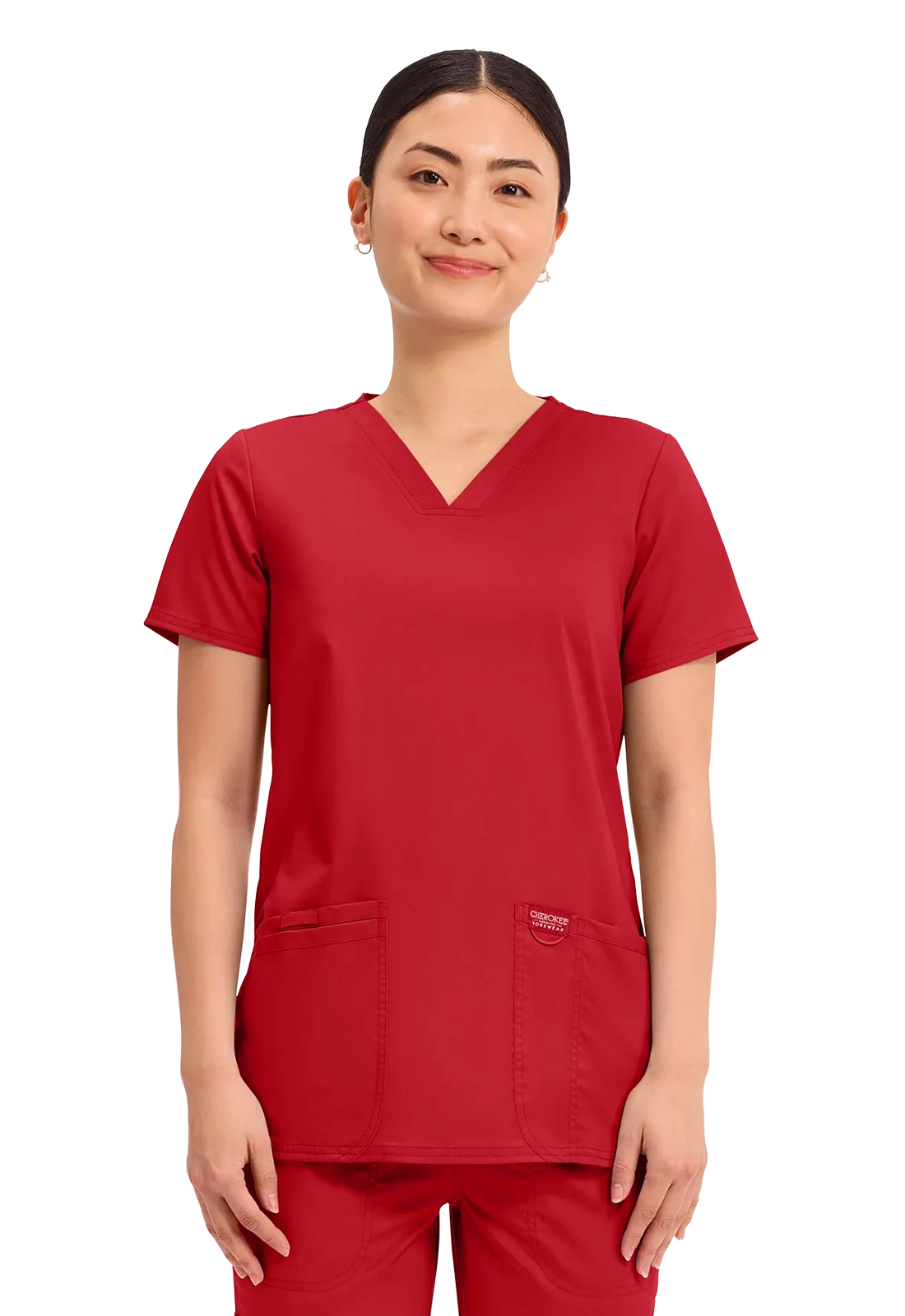 Casaca sanitaria Cherokee Revolution entallada ultra suave WW620