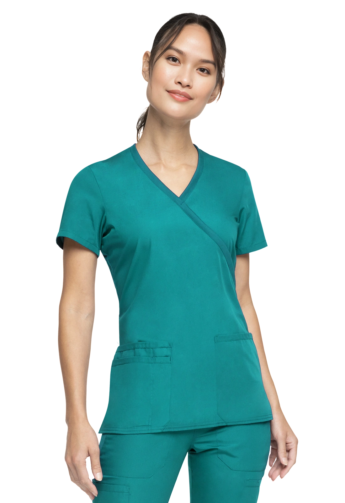 Casaca sanitaria mujer cruzada WW650