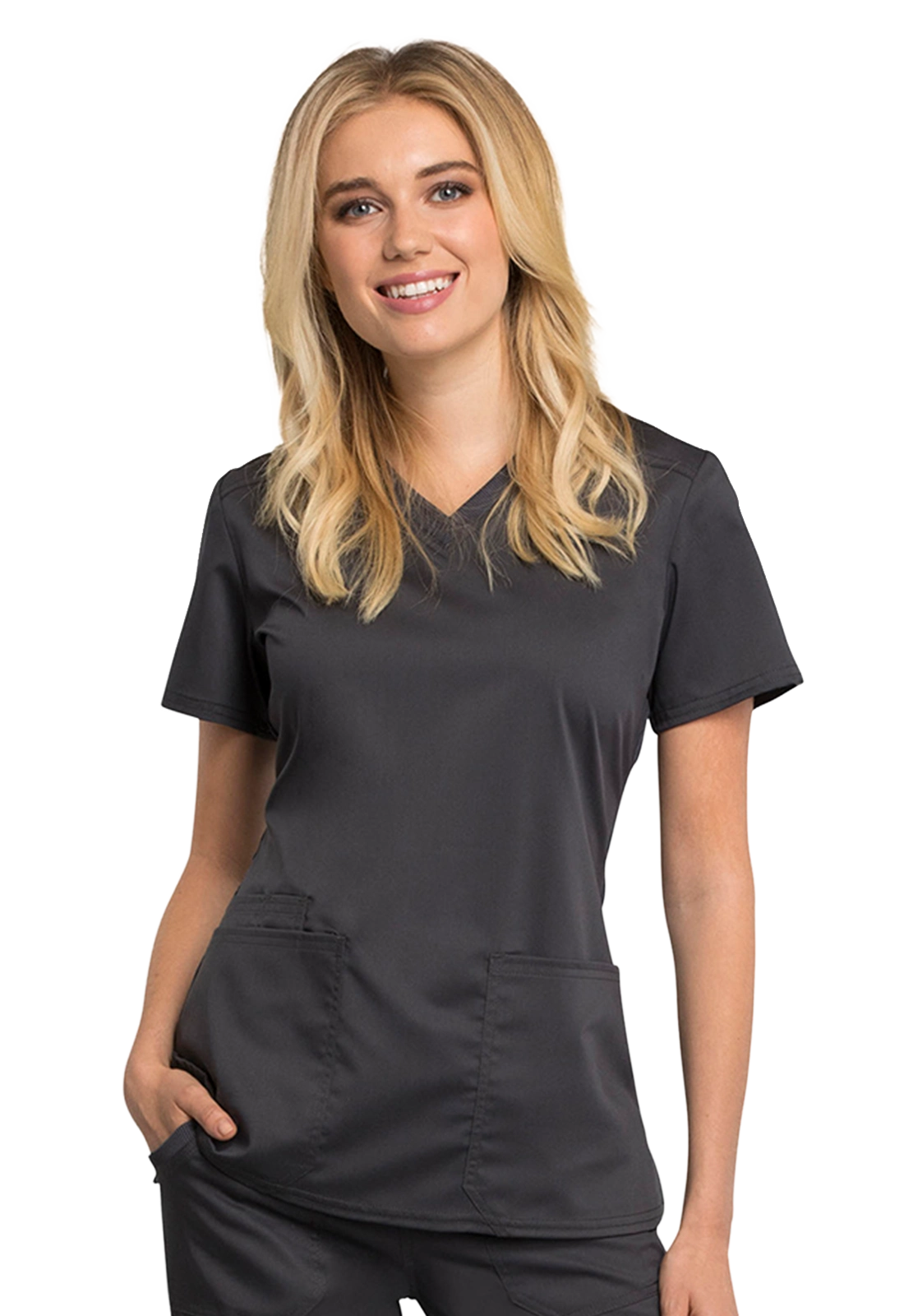 Top women's medical Cherokee Revolution Tech fluid-resistant WW770AB 