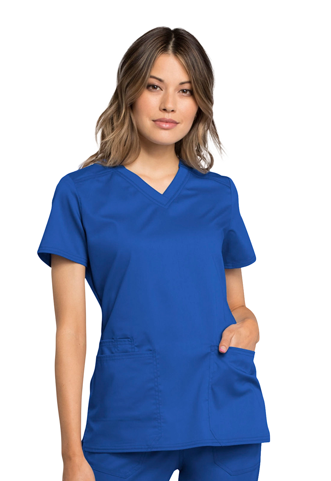 Top women's medical Cherokee Revolution Tech fluid-resistant WW770AB 