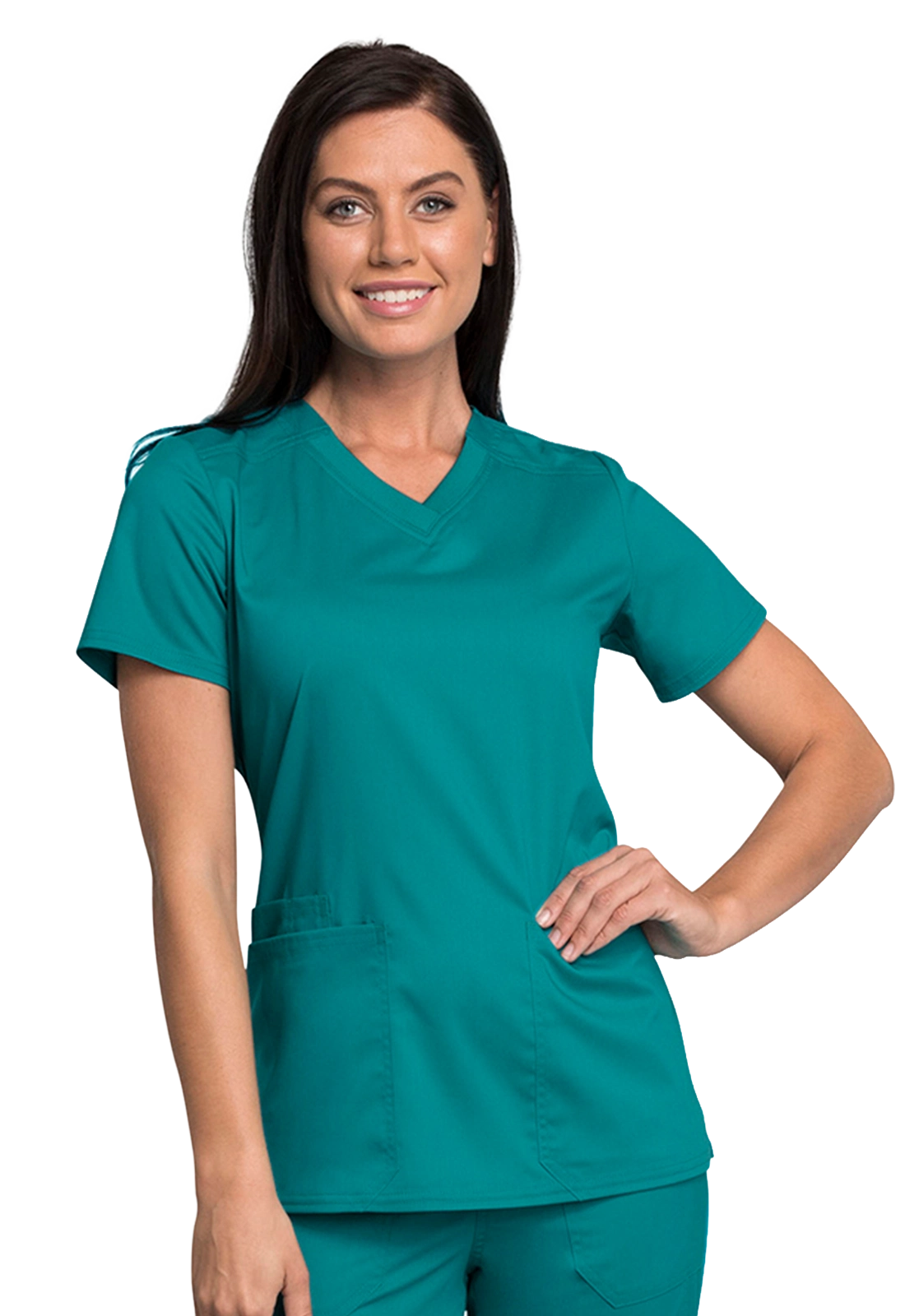 Top women's medical Cherokee Revolution Tech fluid-resistant WW770AB 