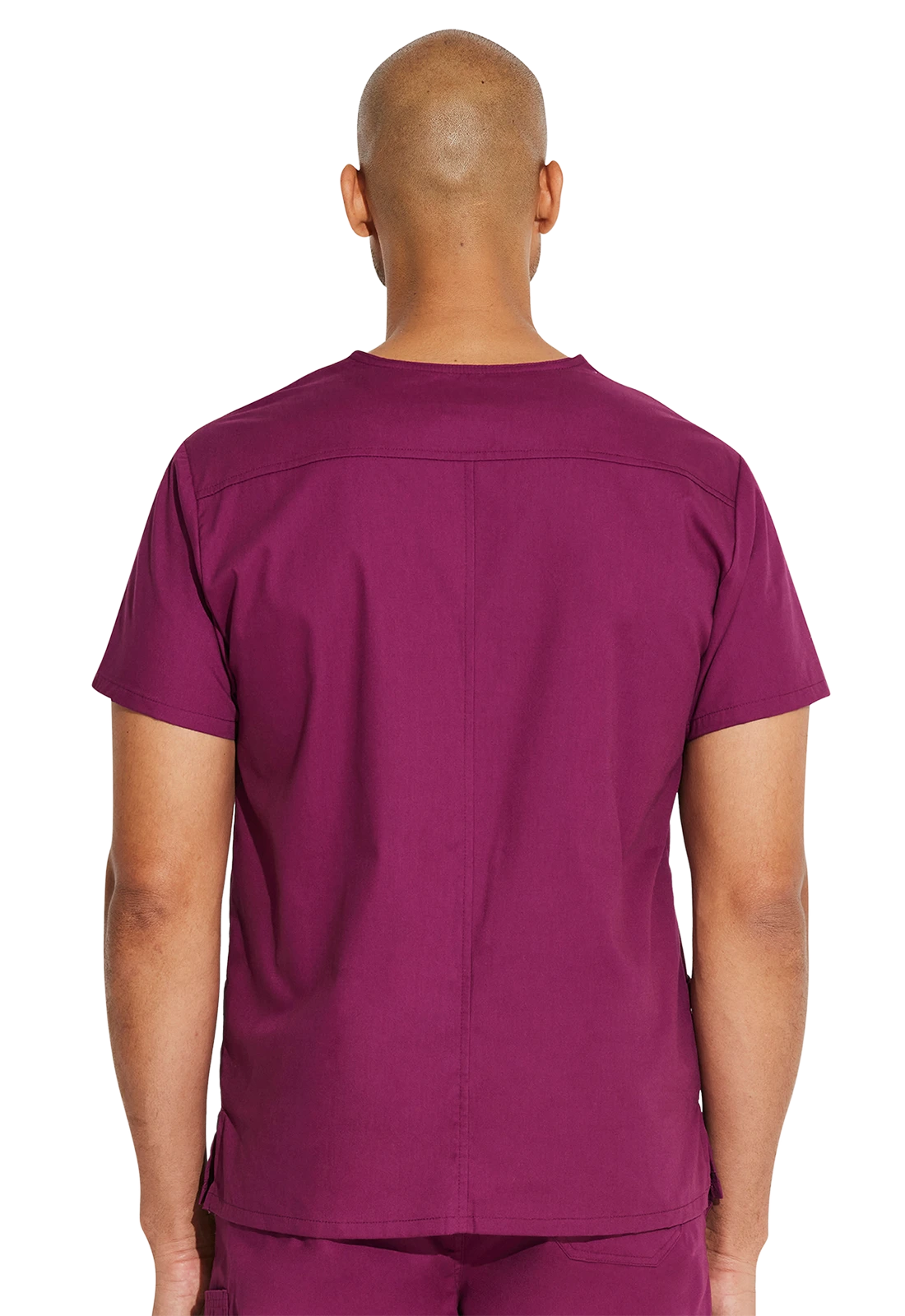 Top men's V-neck scrub top - Eds Signature 81906 