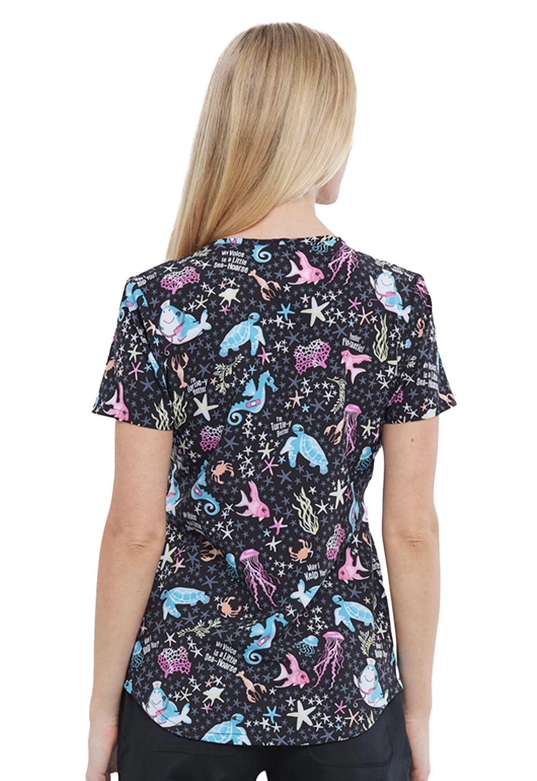 Casaca estampada mujer entallado animales CK637