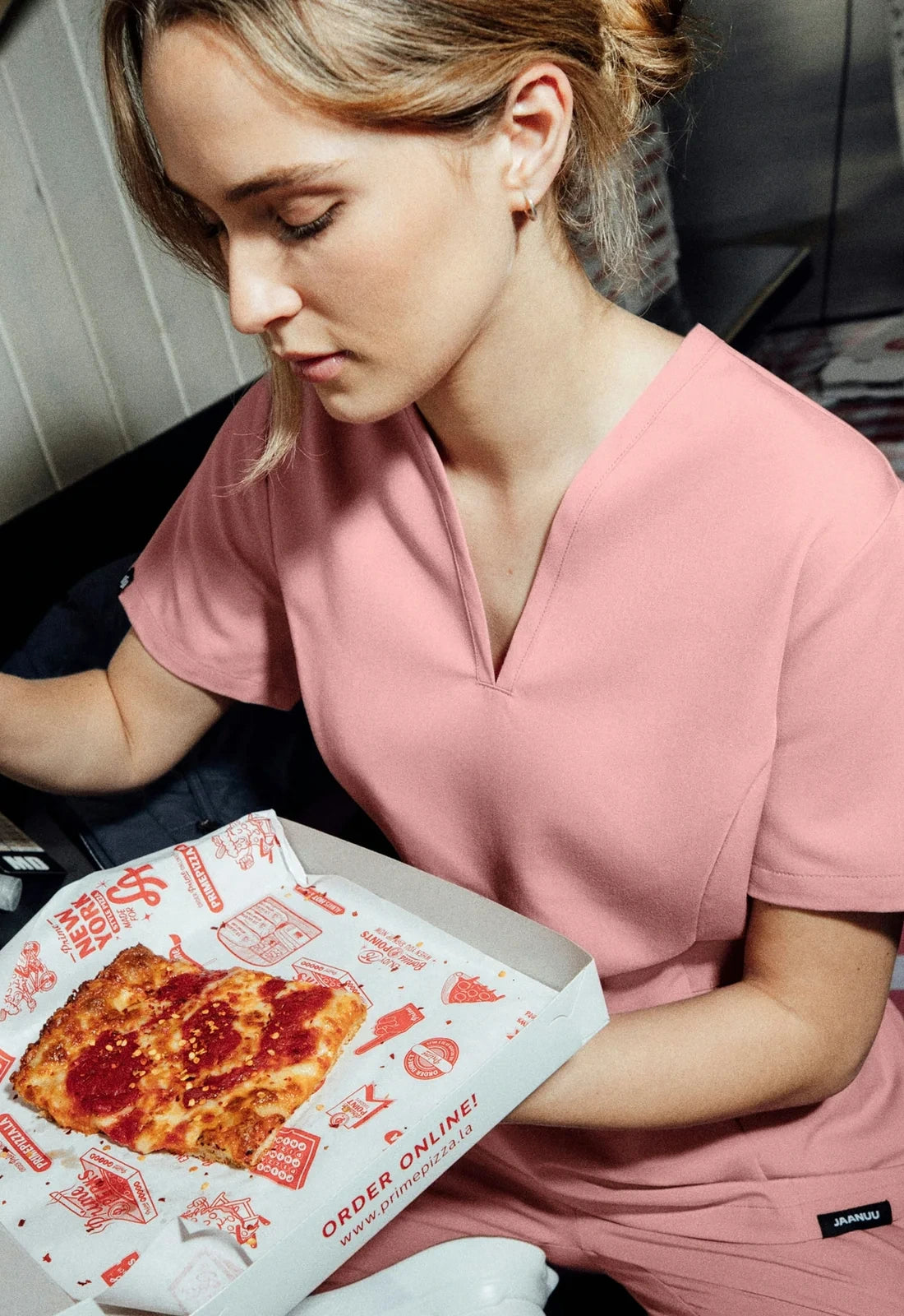 Casaca sanitaria mujer Calix Jaanuu UltraLAST™ W10003