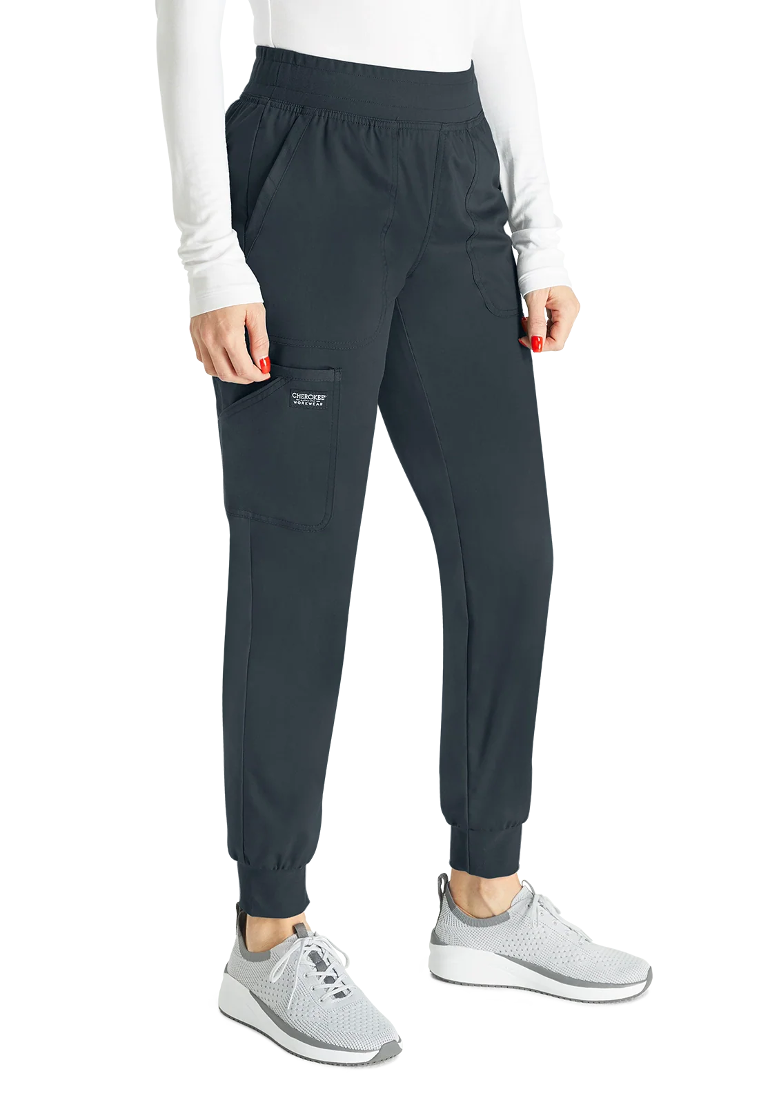 Pantalón sanitario Cherokee Revolution mujer estilo jogger WWE115