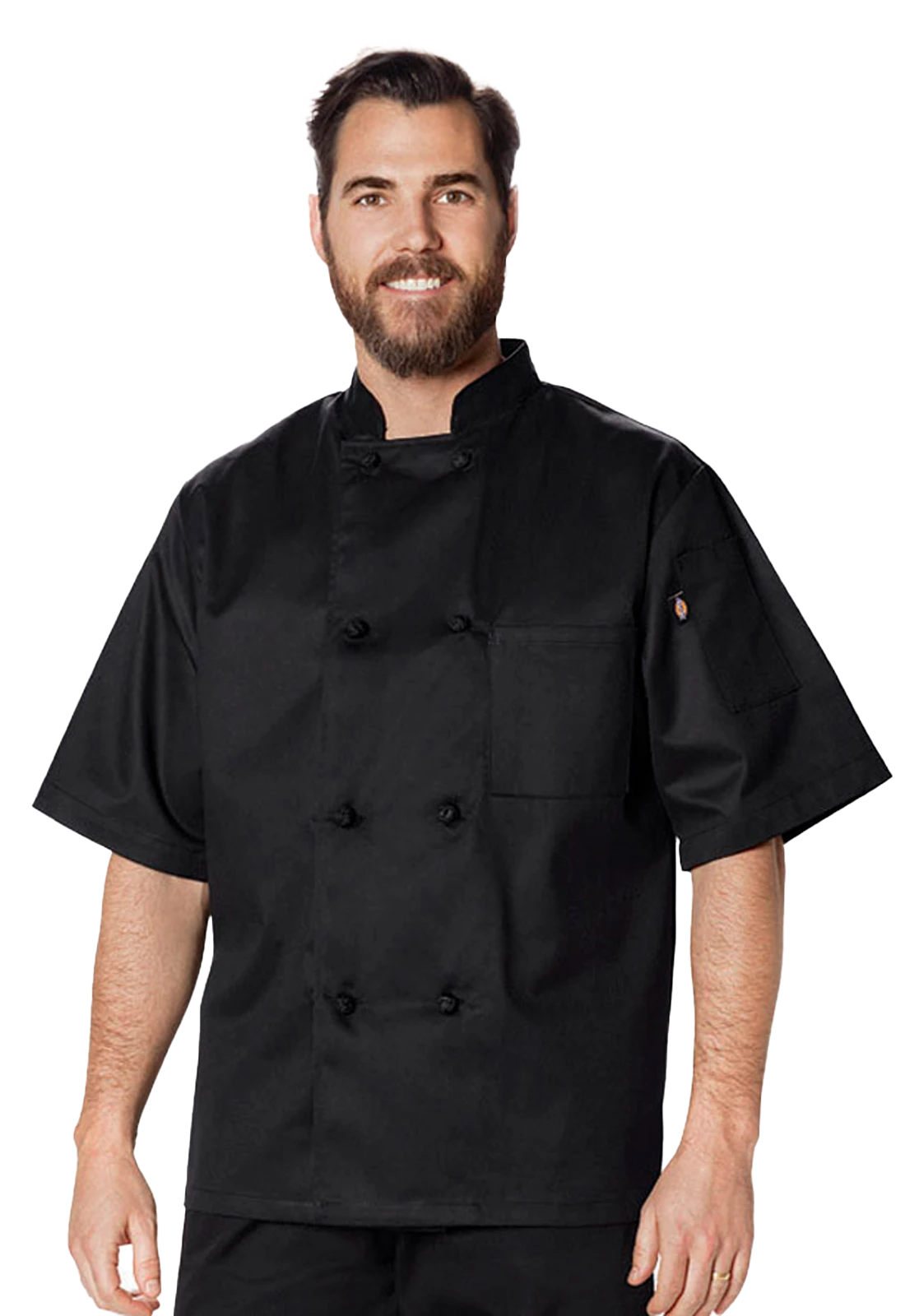 Unisex short-sleeve chef jacket DC48 