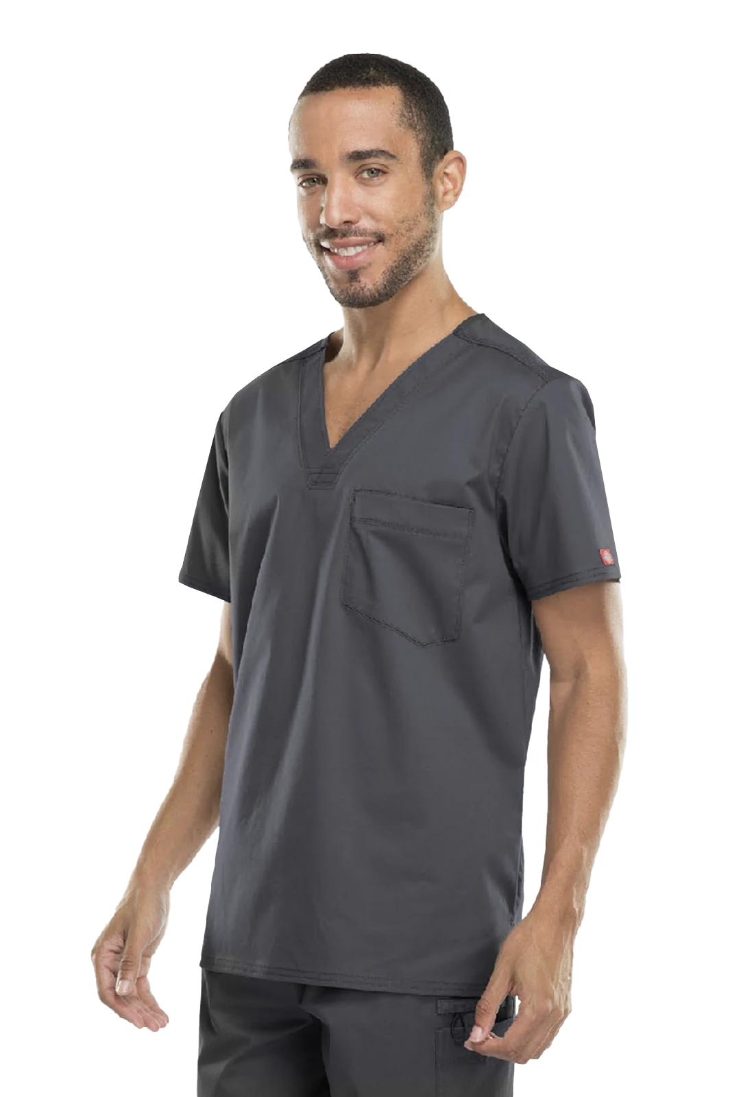 Casaca sanitaria unisex cuello en V - Gen Flex DK801