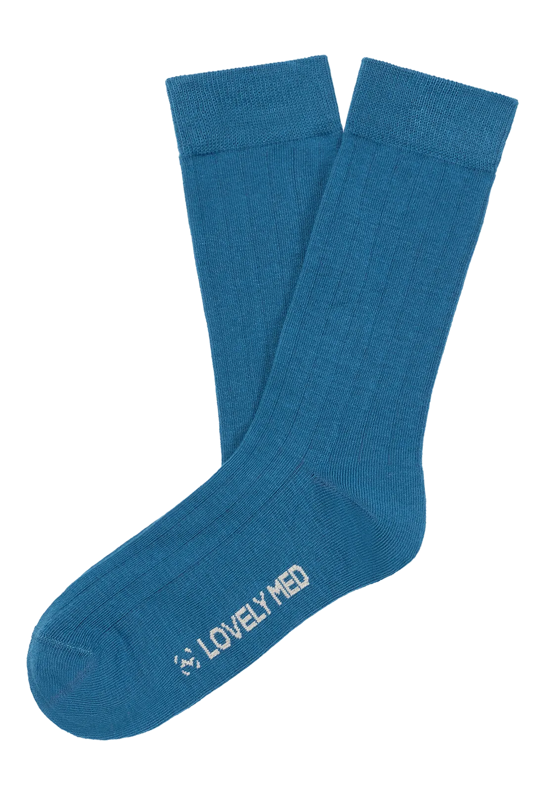 Calcetín canalé unicolor perfecto para combinar LM100