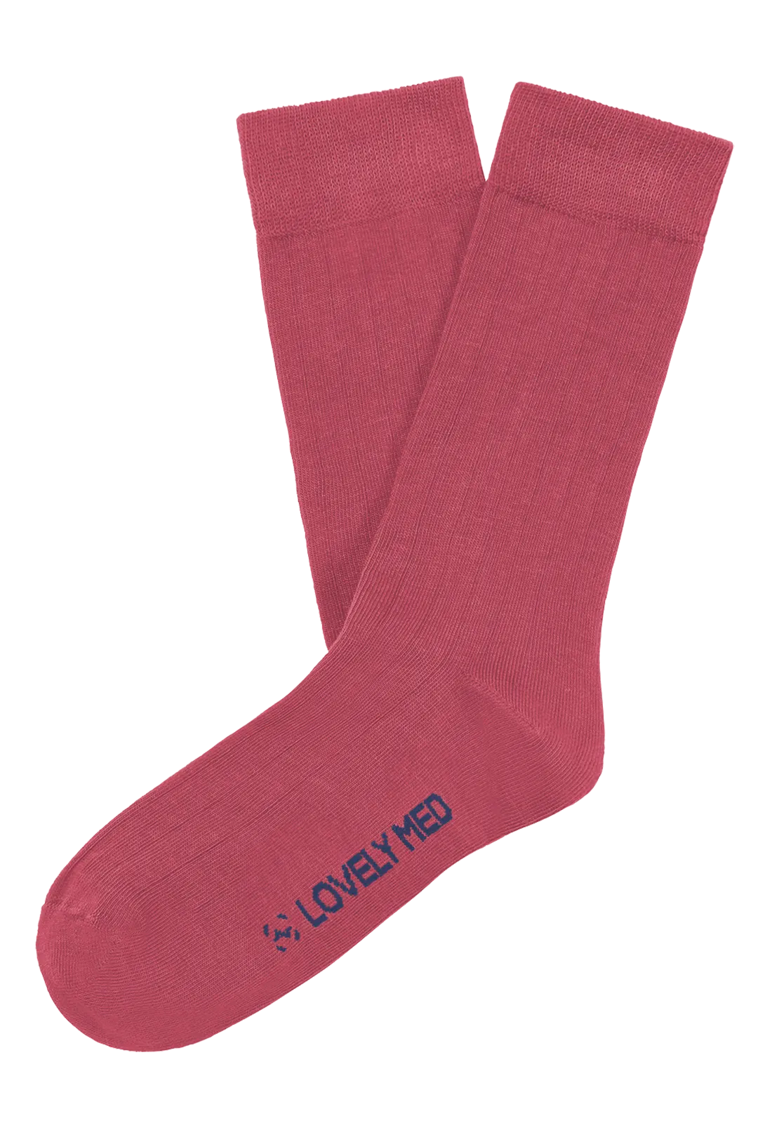 Calcetín canalé unicolor perfecto para combinar LM100